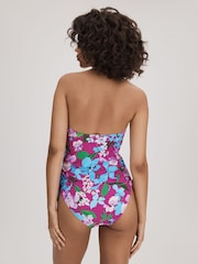 Florere Printed Ruched Swimsuit - Image 4 of 4