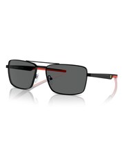 Ferrari Scuderia Fz5001 Rectangle Black Sunglasses - Image 3 of 6