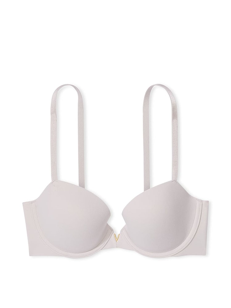 Victoria's Secret Silver Pearl Grey Lightly Lined Demi Bra - Image 3 of 3 Victoria's Secret Silver Pearl Grey Lightly Lined Demi Bra - Image 3 of 3