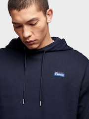 Penfield Blue Mens Relaxed Fit Original Logo 100% Cotton Hoodie - Image 3 of 6
