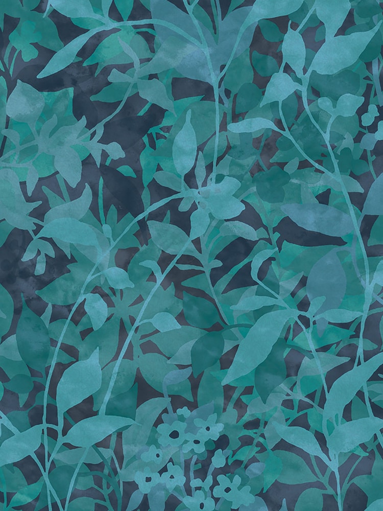 Graham & Brown Midnight Fleur 10M Wallpaper - Image 2 of 4