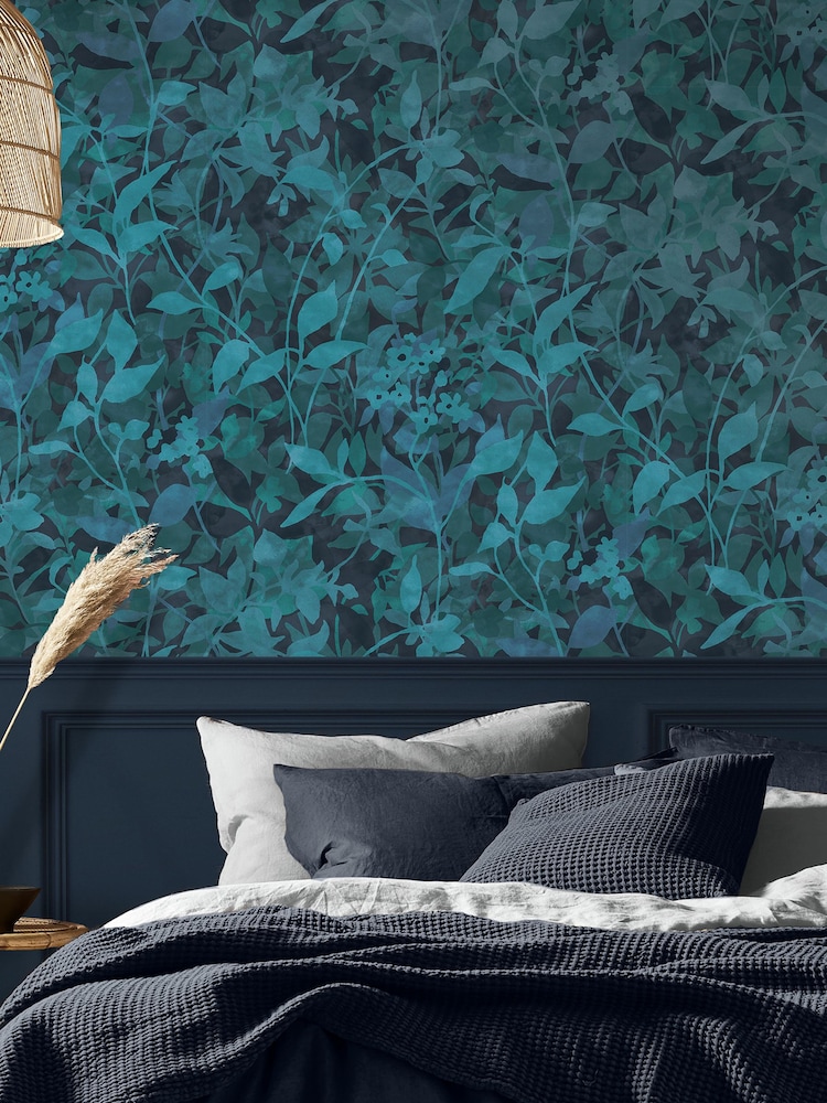 Graham & Brown Midnight Fleur 10M Wallpaper - Image 4 of 4