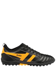 Gola Black Juniors Ceptor Turf Microfibre Lace-Up Football Boots - Image 1 of 5