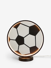 Black Football Rechargeable Battery Wireless Table Lamp - Image 5 of 5