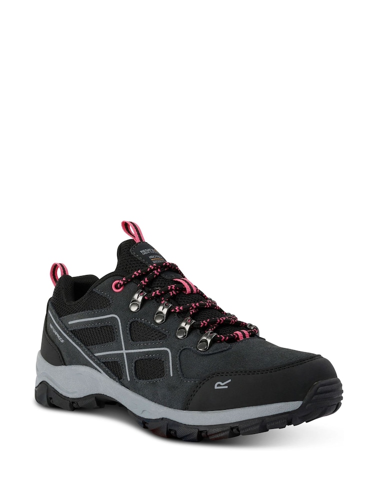 Regatta Blue Vendeavour Suede Low Waterproof Hiking Shoes - Image 2 of 9