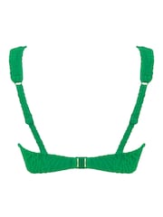 Pour Moi Green Non Padded Underwired Ibiza Bikini Top - Image 4 of 4