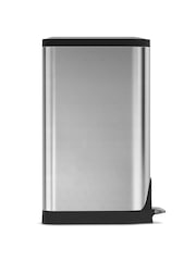 simplehuman Brushed Steel 30L Butterfly Pedal Bin - Image 3 of 5