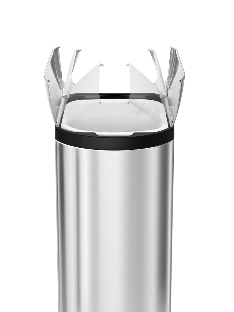 simplehuman Brushed Steel 30L Butterfly Pedal Bin - Image 5 of 5