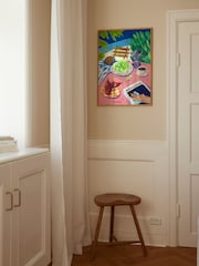 Paper Collective Multi Modigliani in the Garden Framed Wall Art Print in Natural Oak Frame - Image 4 of 4