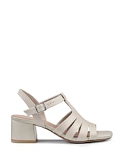 Hotter Cream Portofino Buckle Sandals - Image 1 of 4