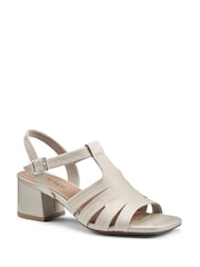 Hotter Cream Portofino Buckle Sandals - Image 2 of 4