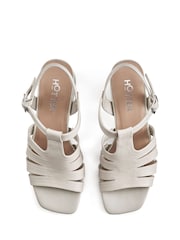 Hotter Cream Portofino Buckle Sandals - Image 3 of 4