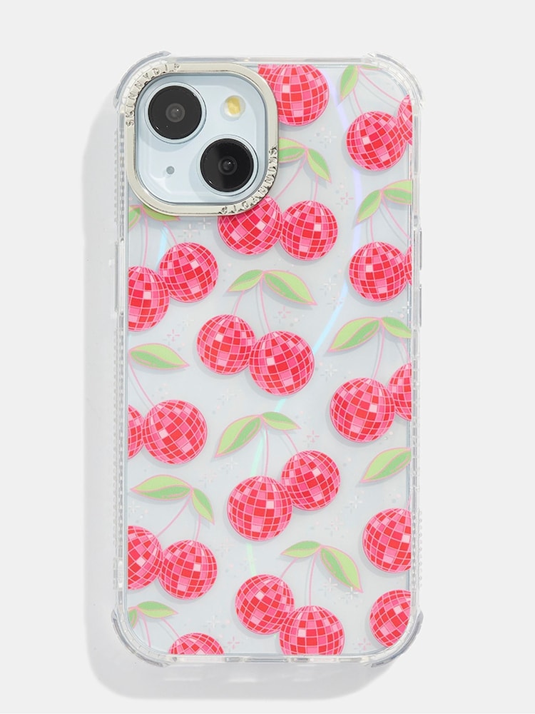Skinnydip Disco Cherries Wildflower Thistle Shock iPhone CaseiPhone 15 Plus Case - Image 1 of 4