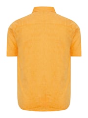 BadRhino Big & Tall Orange Blue Marl Short Sleeve Shirt - Image 3 of 3