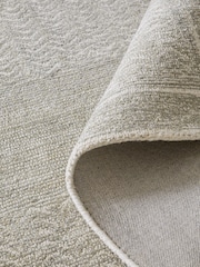 Sage Green Modern Country Rug - Image 4 of 5