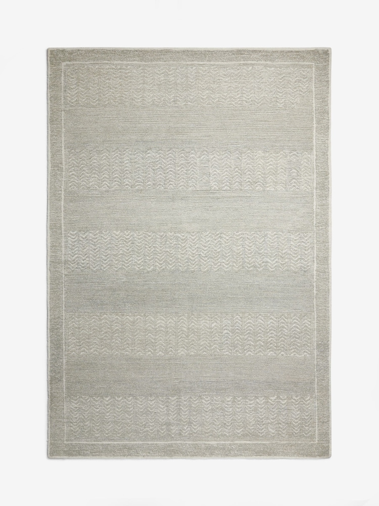 Sage Green Modern Country Rug - Image 5 of 5