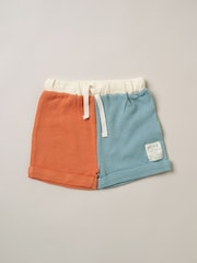 Blau - Lily & Jack 3-teiliges Outfit-Set aus 100 % Baumwolle mit Oberteil, Shorts und Sonnenbrille - Bild 5 von 5