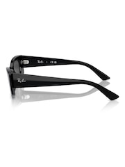 Ray-Ban Kat Rb4427 Irregular Black Sunglasses - Image 8 of 8