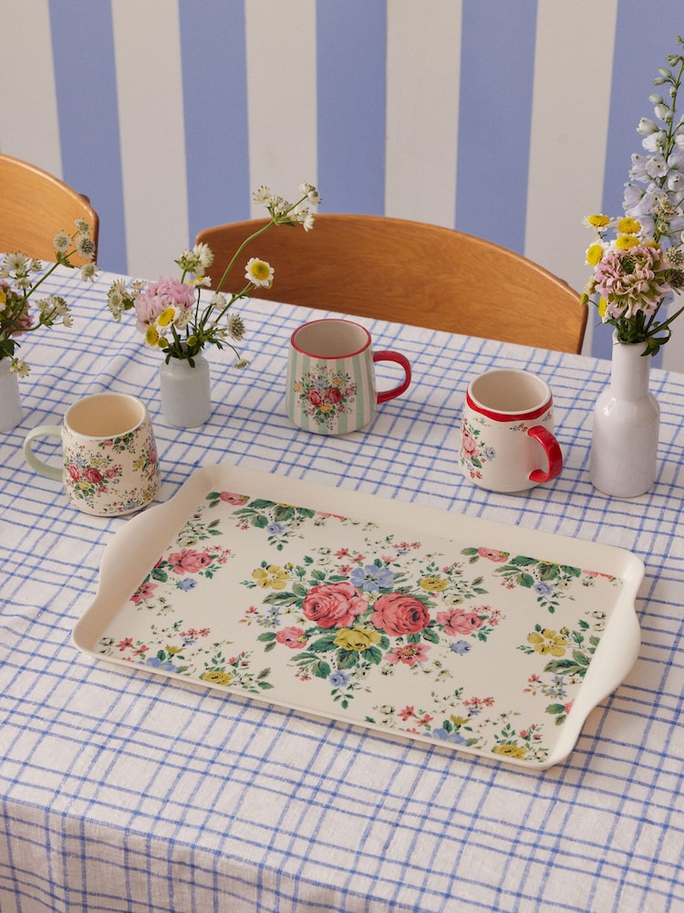Cath Kidston Green Feels Like Home Lap Tray - Image 1 of 3