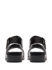 Clarks Black Interest Orinoco Cross Sandals - Image 5 of 7