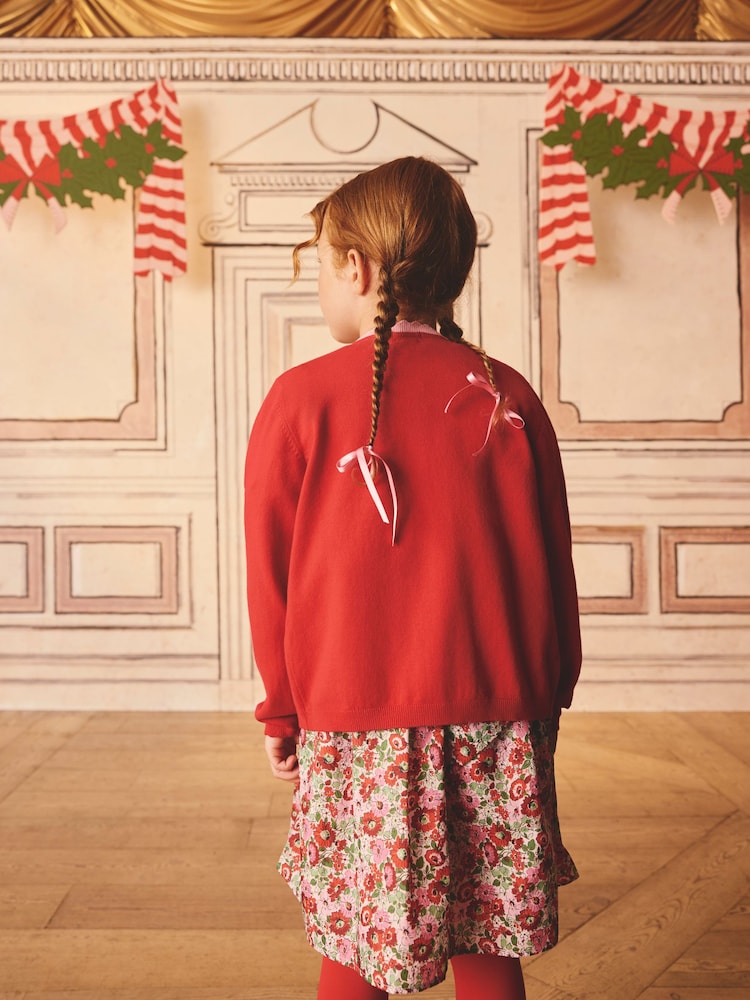 Red Cardigan (3mths-10yrs) - Image 2 of 6