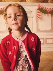 Red Cardigan (3mths-10yrs) - Image 3 of 6