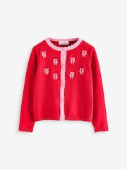Red Cardigan (3mths-10yrs) - Image 4 of 6