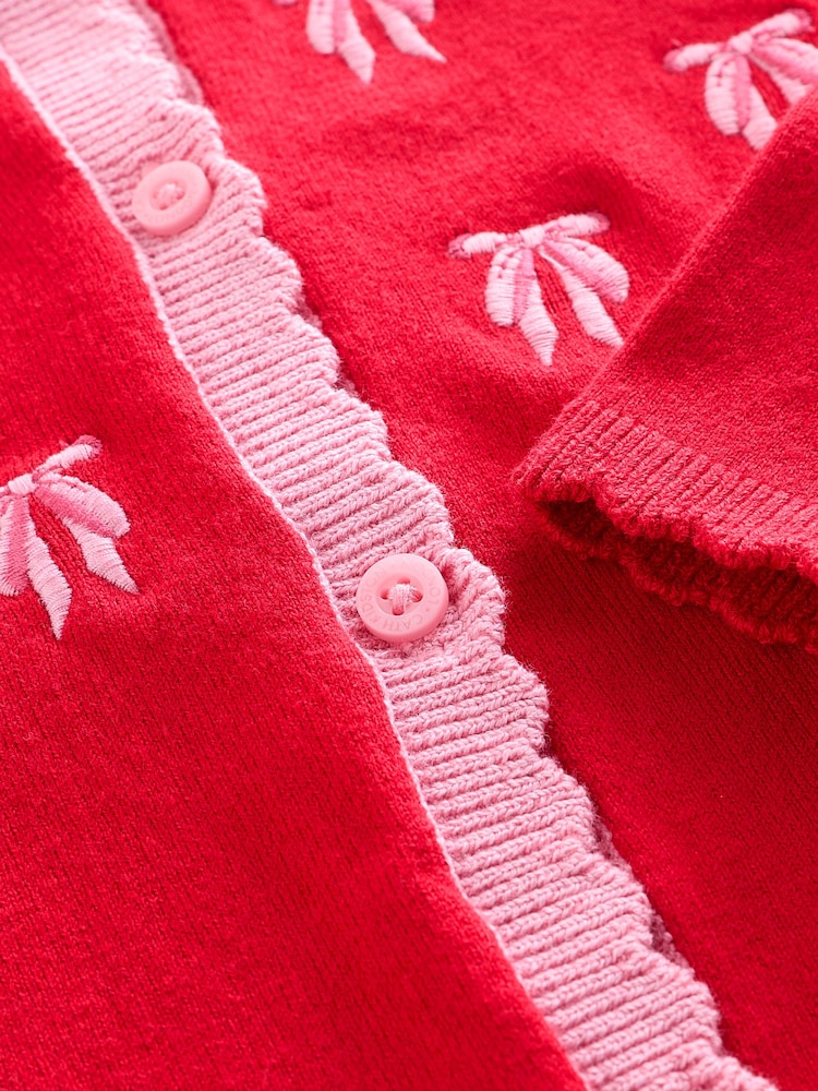 Red Cardigan (3mths-10yrs) - Image 6 of 6