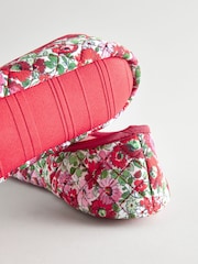 Cath Kidston Pink Ditsy Ballet Slippers - Image 6 of 6