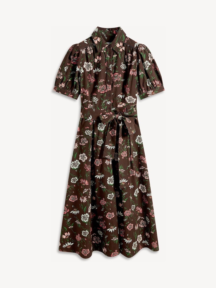 Hobbs Brown Petite Hester Dress - Image 5 of 5 Hobbs Brown Petite Hester Dress - Image 5 of 5