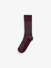 Dash Spot Pattern Smart Socks 5 Pack - Image 3 of 7