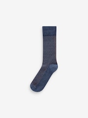 Dash Spot Pattern Smart Socks 5 Pack - Image 6 of 7