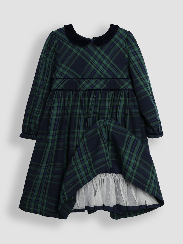 JoJo Maman Bébé Green Dress - Image 2 of 3 JoJo Maman Bébé Green Dress - Image 2 of 3