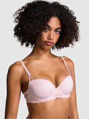 Victoria's Secret PINK1 Pink Tulip Balcony Push Up Bra - Image 1 of 4