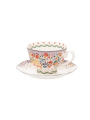 Cath Kidston Set of 2 CK Harmony Ditsy Teacup & Saucer - Image 2 of 3