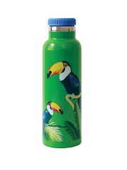 Emily Brooks Stainless Steel Toucan Water Bottle & Set of 3 Snack Pots - Image 2 of 2