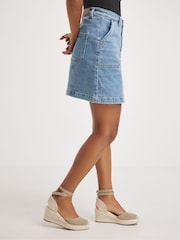 Simply Be Natural Wide Fit Classic Closed Toe Ankle Tie Espadrilles - Image 1 of 4