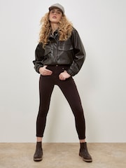 Apricot Brown Sienna Skinny Fit Jeans - Image 1 of 6