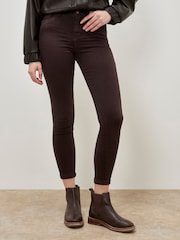 Apricot Brown Sienna Skinny Fit Jeans - Image 4 of 6