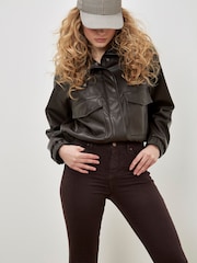 Apricot Brown Sienna Skinny Fit Jeans - Image 6 of 6