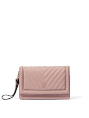 Victoria's Secret Orchid Blush Pink Clutch Bag - Image 1 of 3