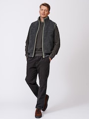 Aubin Hanworth Zip Through Gilet - Image 3 of 10