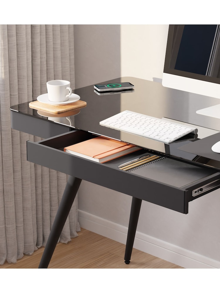Koble Black Tori Smart Desk - Image 6 of 6