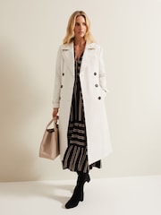 Phase Eight Black Stripe Laura Midaxi Dress - Image 6 of 7