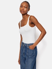 Jigsaw White Square Neck Layering Tank - Image 1 of 6