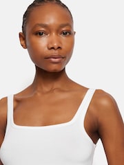 Jigsaw White Square Neck Layering Tank - Image 2 of 6