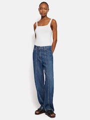 Jigsaw White Square Neck Layering Tank - Image 3 of 6