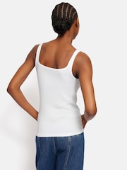 Jigsaw White Square Neck Layering Tank - Image 5 of 6