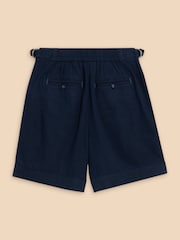 White Stuff Blue Una Shorts With Linen - Image 6 of 7