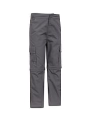 Mountain Warehouse Grey Active Kids Convertible Trousers - Image 2 of 5